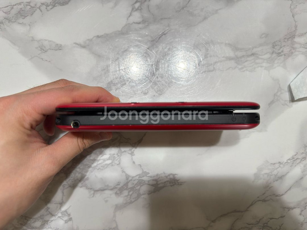 닌텐도 3DS XL 레드 + 게임--4