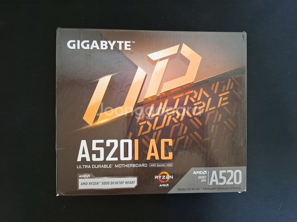 메인보드 기가바이트 A520I AC ITX 케이스--0