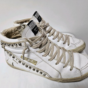 골든구스 DB 슬라이드 하이탑 스니커즈 42사이즈