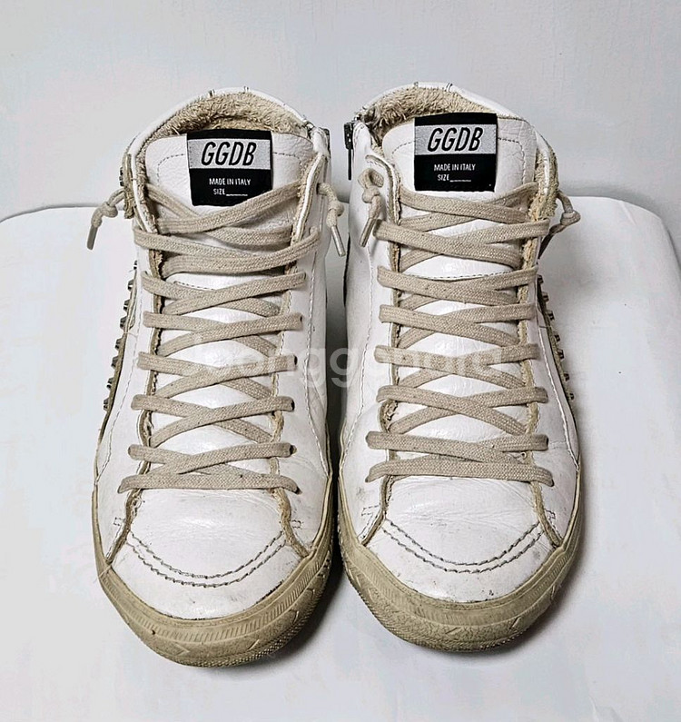 골든구스 DB 슬라이드 하이탑 스니커즈 42사이즈--1