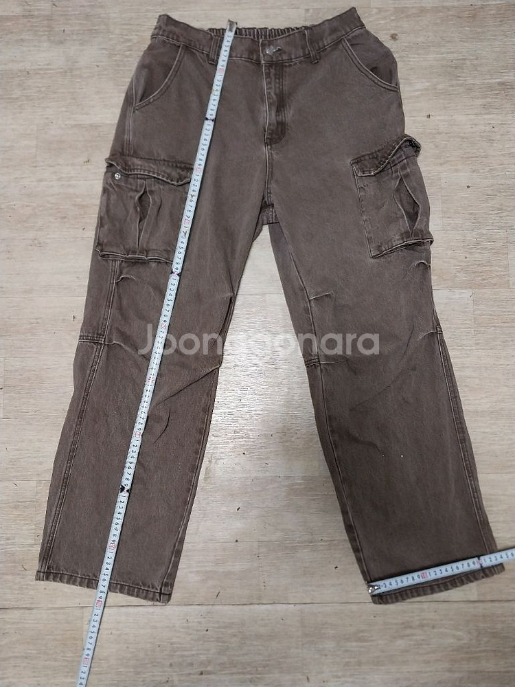 카고 와이드 청바지 32--0
