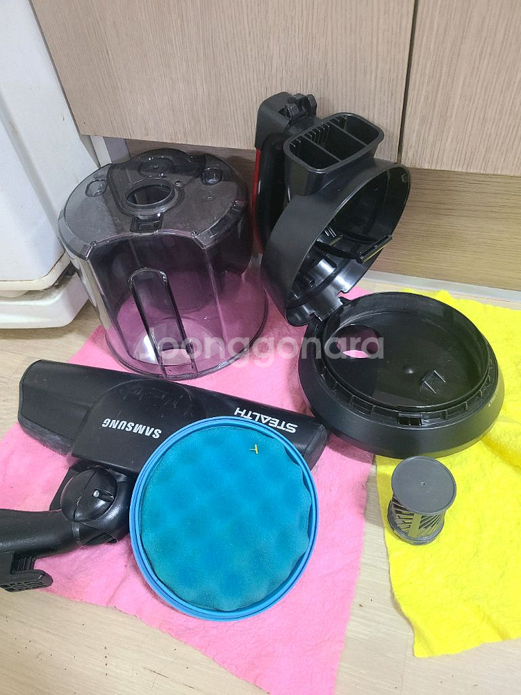 삼성 싸이클론 유선 진공 청소기 VC33F50LHFR--1