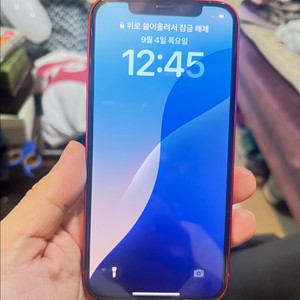 아이폰12 레드 128기가
