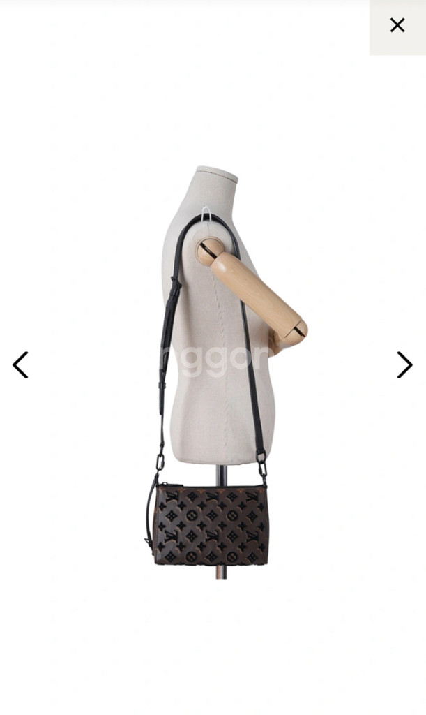 루이비통 리미티드 버질아블로 트라이앵글 메신저 크로스백--5