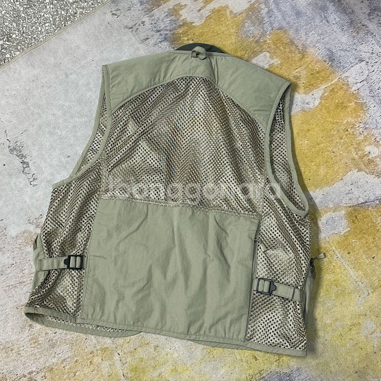 몽벨 메쉬 포켓 낚시 베스트 조끼--2