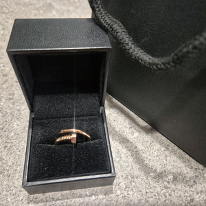 못 반지 18k 12호 로즈골드