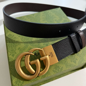 구찌 리버서블 레더 벨트