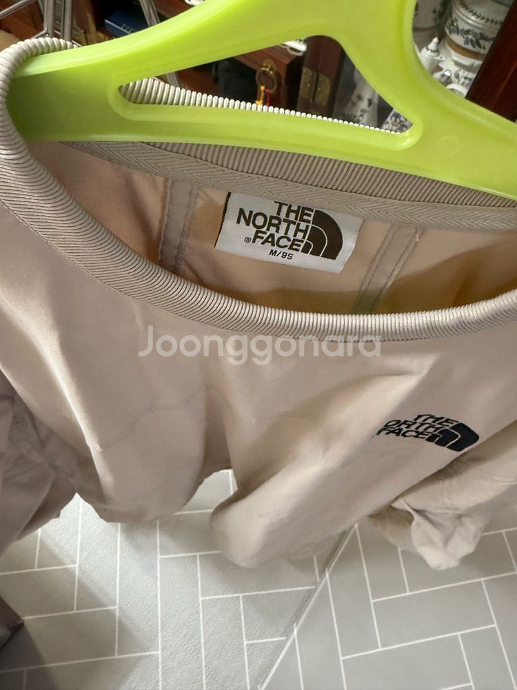 노스페이스 나일론 우븐 맨투맨 M(95)--1