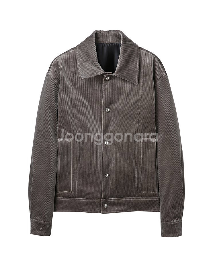 질스튜어트뉴욕 세미오버 코듀로이 셔츠 자켓 S--0