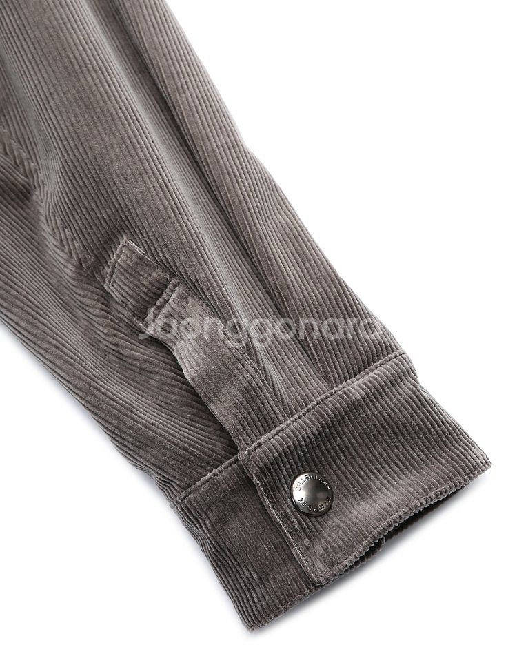 질스튜어트뉴욕 세미오버 코듀로이 셔츠 자켓 S--3