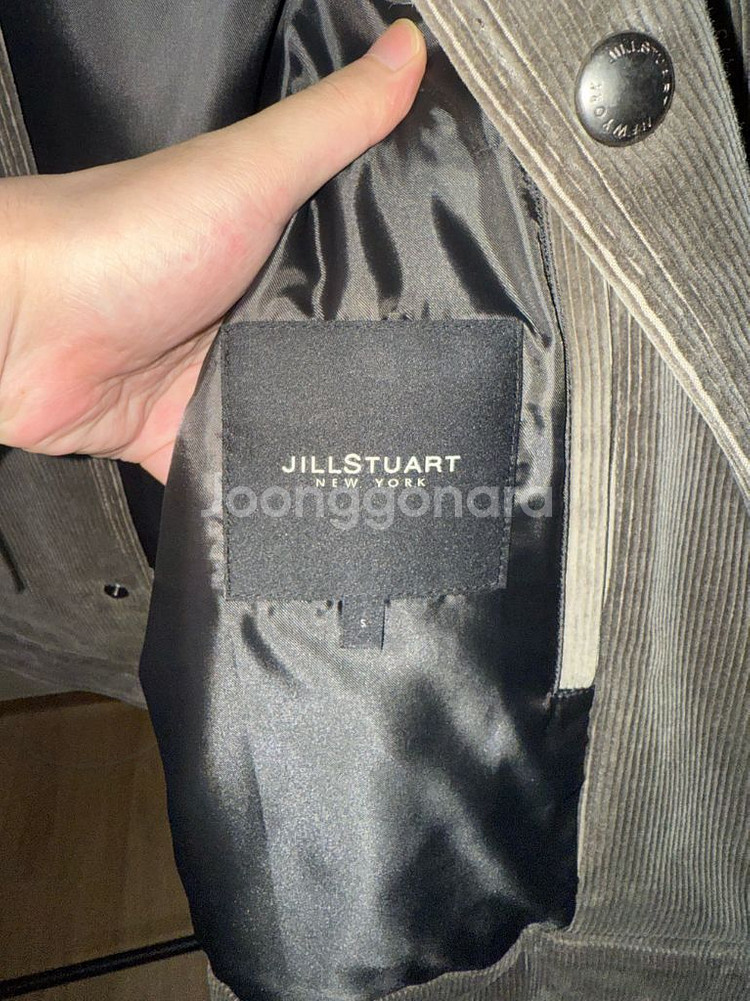 질스튜어트뉴욕 세미오버 코듀로이 셔츠 자켓 S--9