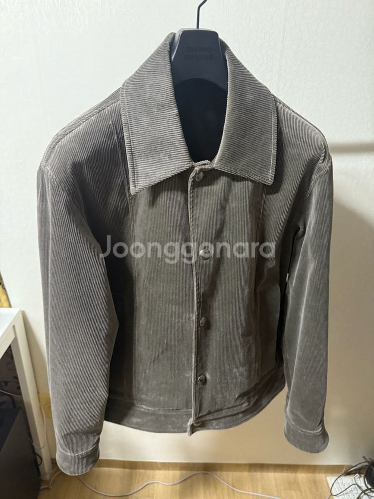 질스튜어트뉴욕 세미오버 코듀로이 셔츠 자켓 S--6