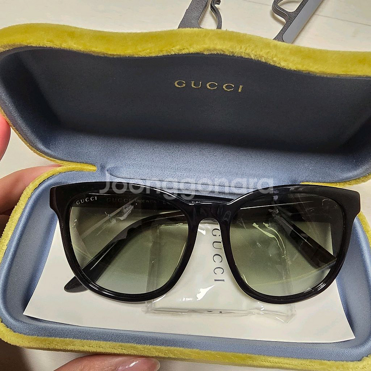 구찌 GUCCI 꿀벌에디션 스타 선글라스 블랙--0