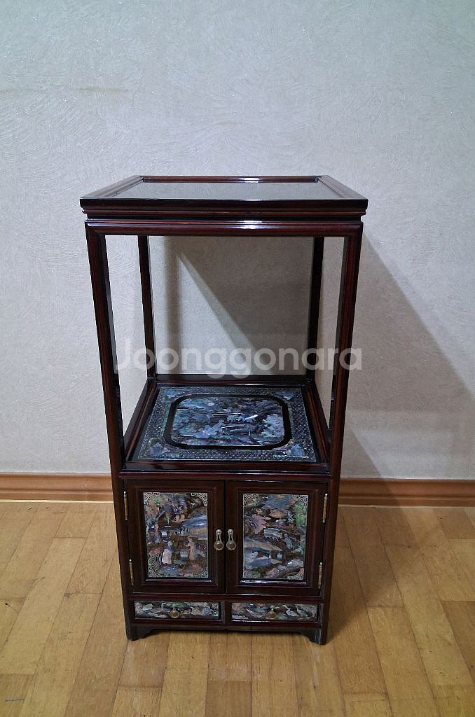 자개장식장 자개사방탁자--0