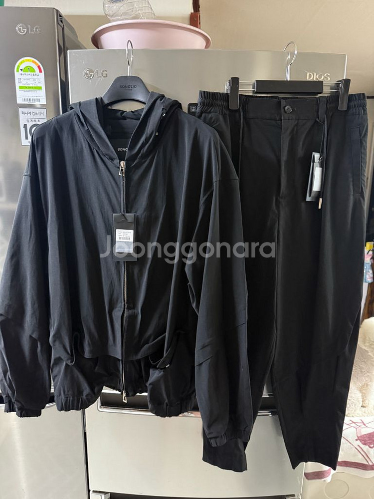 송지오옴므 24SS 레이어드 코쿤 셋업 48/82--0