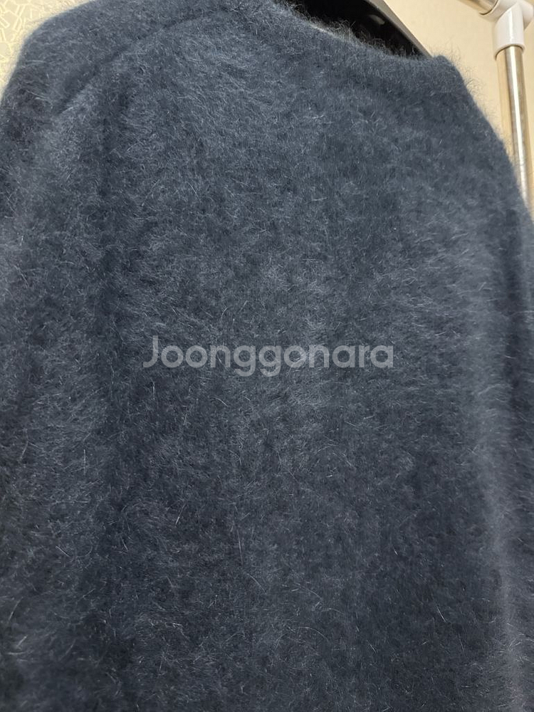 질스튜어트 앙고라 니트 다크그린 M--2