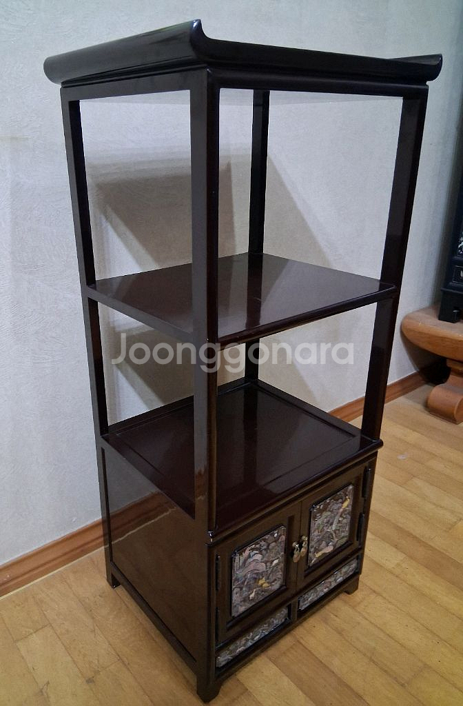 자개장식장 자개사방탁자--5