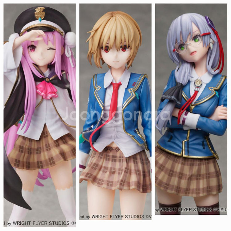 타마,카야모리루카,이즈미유키 헤븐번즈레드 피규어--0