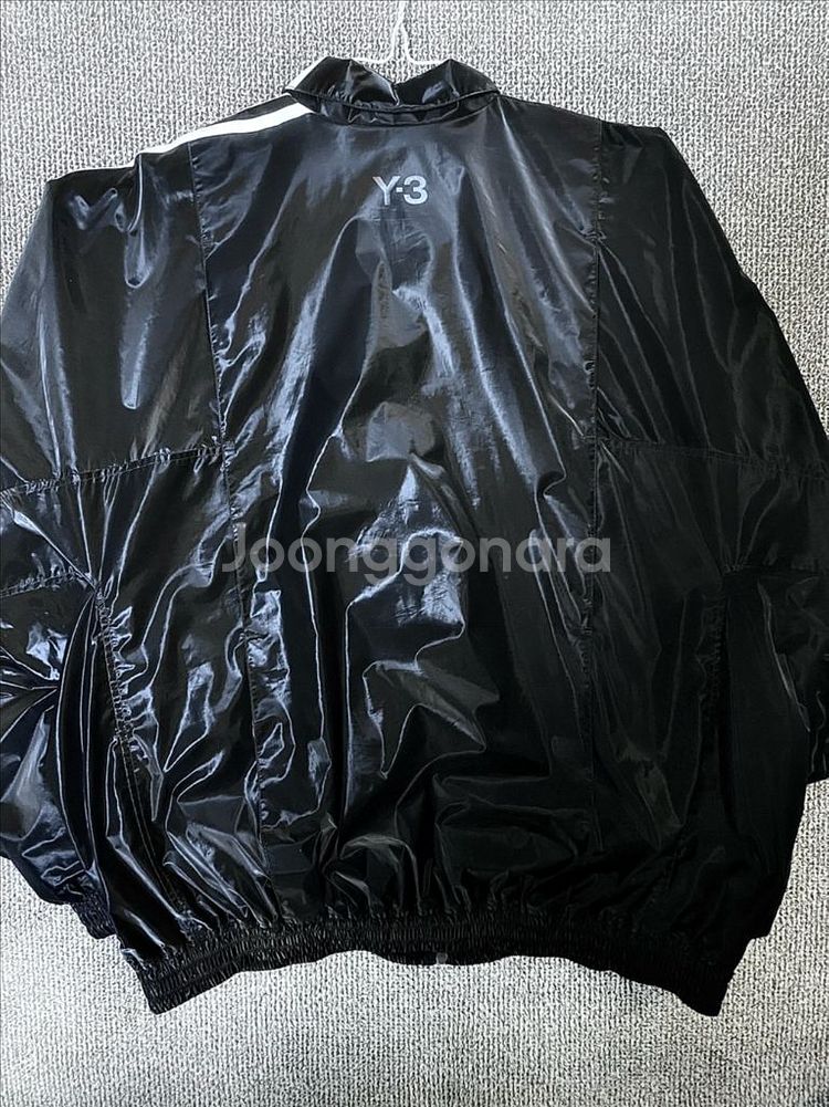 Y-3 와이쓰리 윈드브레이커 트리플 블랙 XL--1
