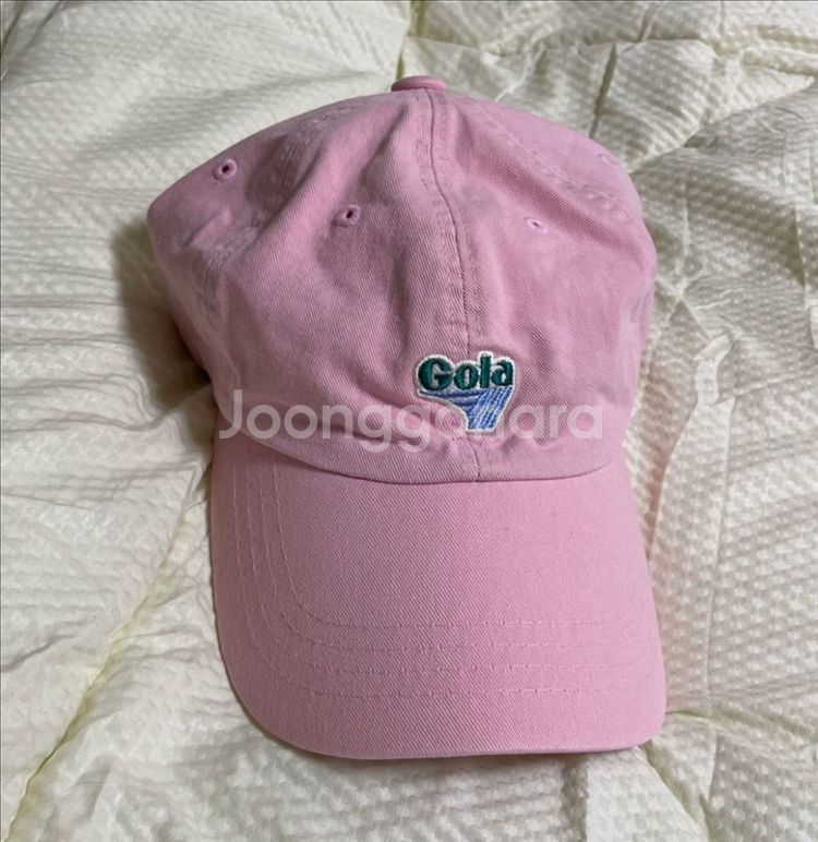 골라 볼캡 모자 핑크 gola 옷장정리 벼룩 판매--0