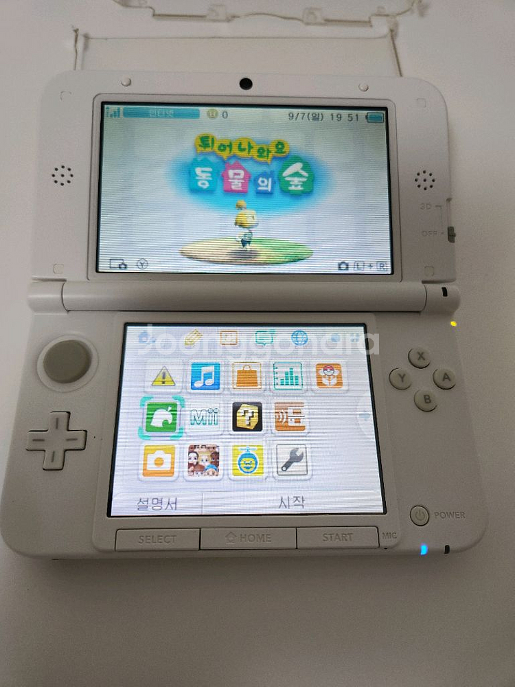 3ds xl 화이트 상태 최고 포켓몬뱅크--6