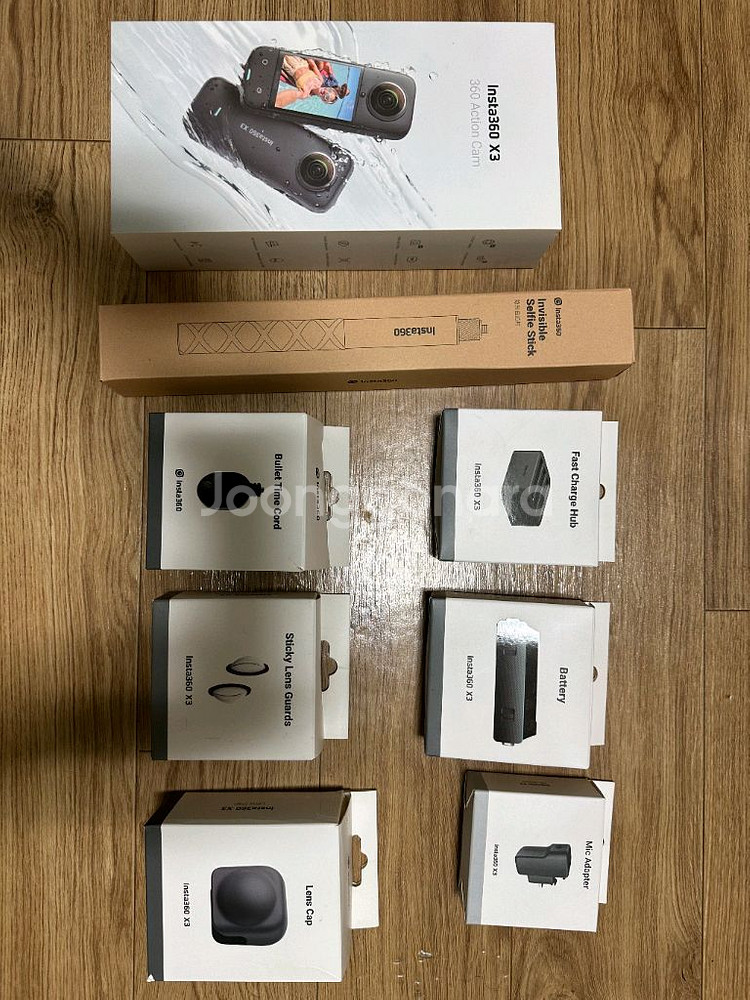 Insta360 X3 액션캠 풀세트--0