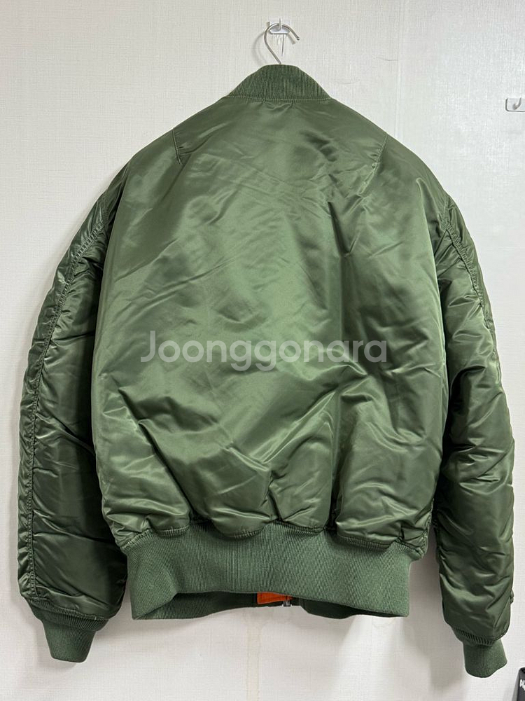 [XL] 알파인더스트리 MA-1 세이지컬러 새제품--1