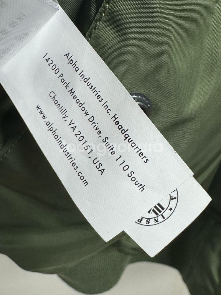 [XL] 알파인더스트리 MA-1 세이지컬러 새제품--6