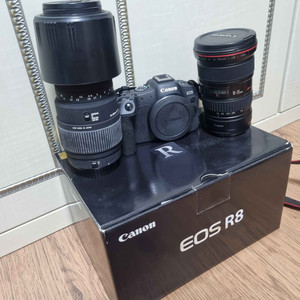 캐논 EOS R8과 렌즈 판매합니다
