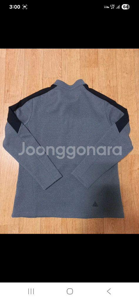 (새상품급,정품)K2 반집업 약기모 긴팔 티셔츠--6
