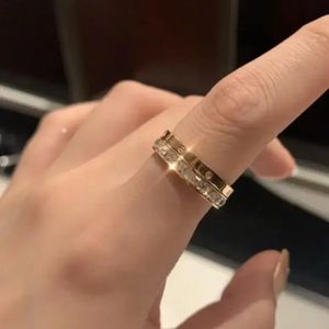 레이어드 반지 새상품(14k로즈골드도금)