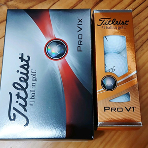 타이틀리스트 PRO V1X 6구, PRO V1 3구