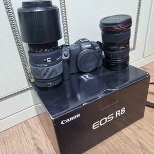 캐논 EOS R8과 렌즈 판매합니다