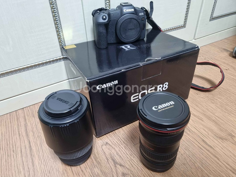캐논 EOS R8과 렌즈 판매합니다--1