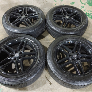 맥스크루즈,싼타페 19인치 정품 휠타이어