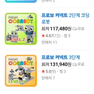 프로보커넥트 레벨1 - 레벨4 새제품