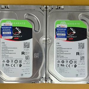 Seagate IronWolf 2TB HDD 신동품