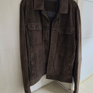 Massimo Dutti 스웨이드 재킷 브라운