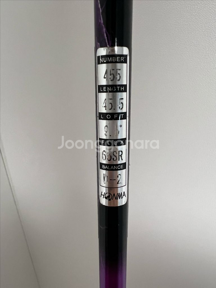 혼마 TW727 드라이버 9.5도 SR--1