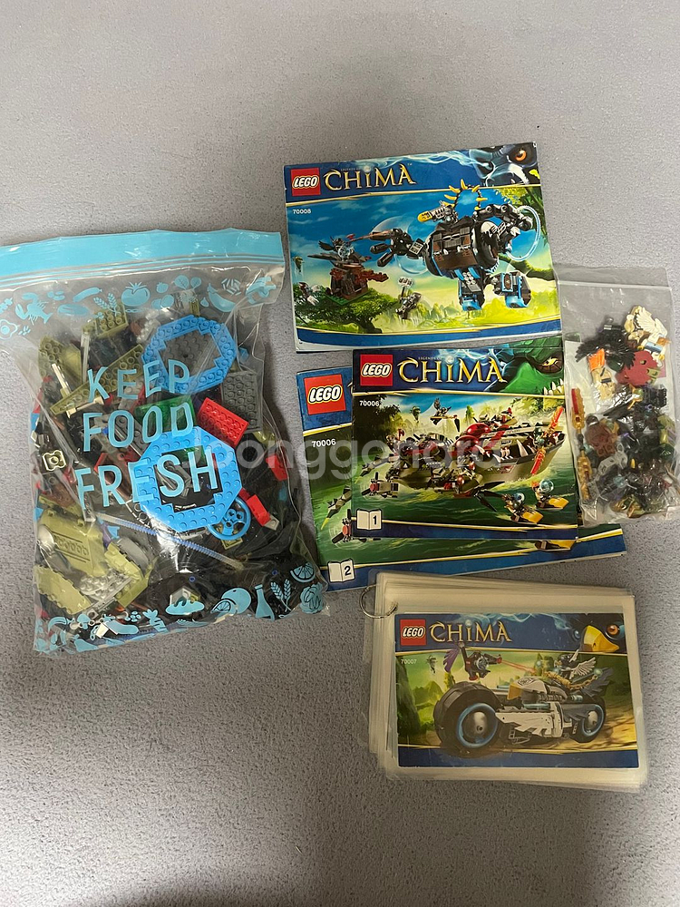 레고 키마의 전설 70006, 70007, 70008--0