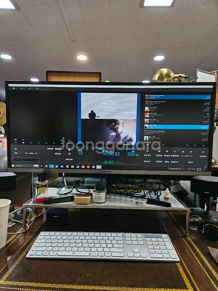삼성 34인치 울트라 와이드 모니터--0