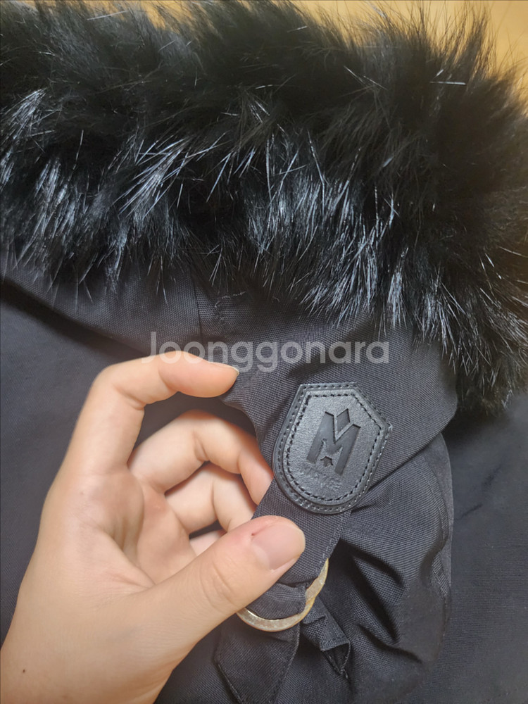 [40]맥케이지 딕슨 블랙퍼 금장 패딩--8