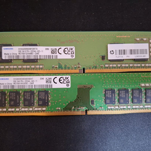 삼성 메모리 DDR4 3200AA 16GB(8GB두개)