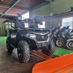 눈치우는ATV 제설장비 (관공소.아파트대단지등등)