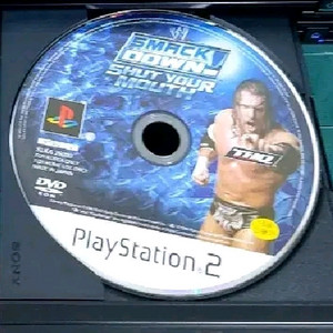ps2 플스2플레이스테이션2 스맥다운 셧유어마우스 cd