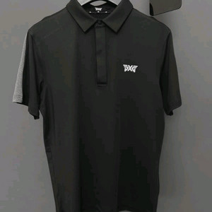 pxg 남성 골프 티셔츠 블랙 xl