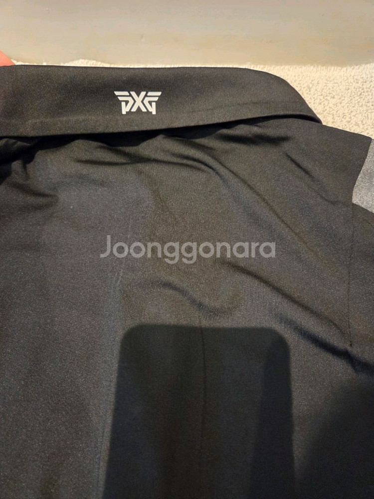 pxg 남성 골프 티셔츠 블랙 xl--4