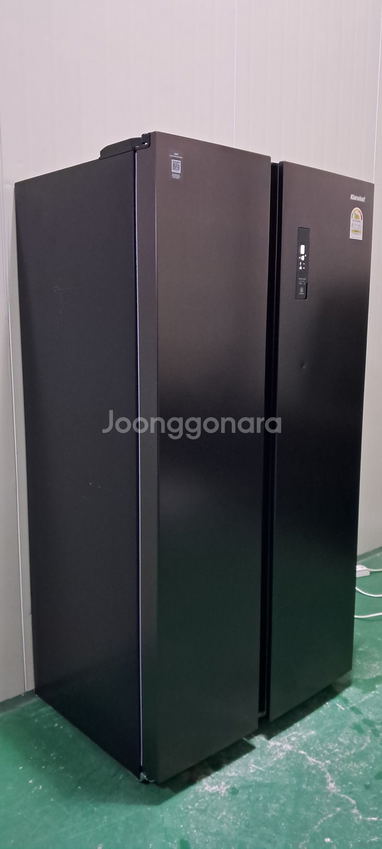 1577 캐리어 570L 양문형냉장고(블랙)--1