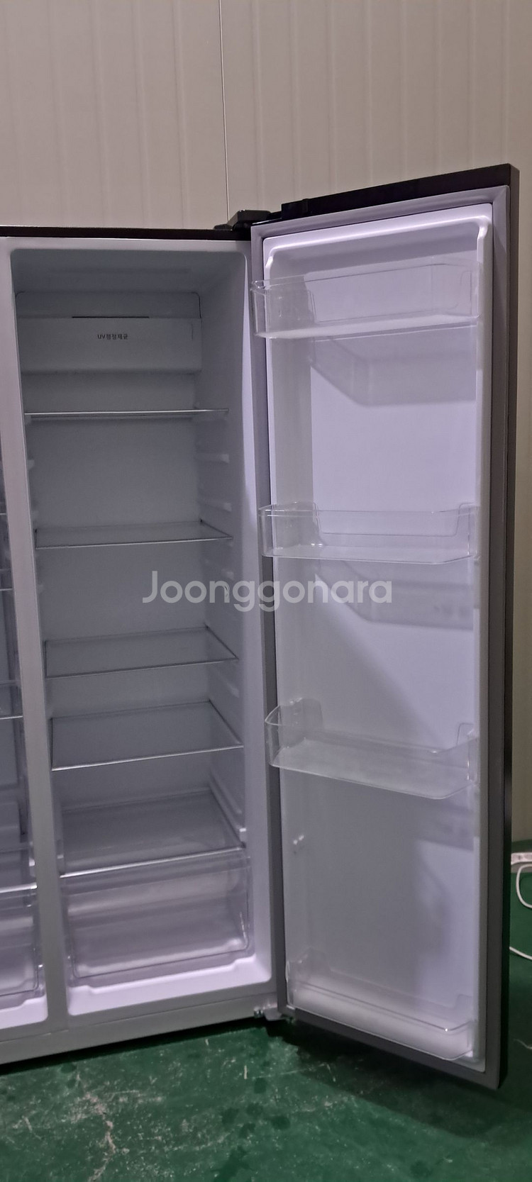 1577 캐리어 570L 양문형냉장고(블랙)--7