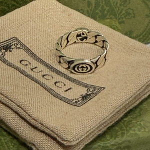 구찌 양면 반지 정품 21호